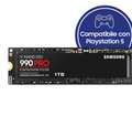 SAMSUNG 990 PRO NVMe SSD (1TB,PCIe 4.0, 7.450 MB/s in lettura, 6.900 MB/s in scrittura)