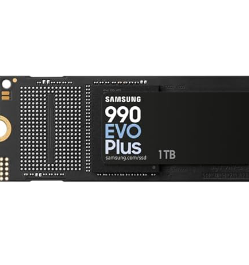 SAMSUNG 990 EVOplus  SSD 5.0x2 NVMe 2.0(1TB, PCIe Gen 4.0 x4, velocità di lettura/scrittura fino a 7.250/6.300 MB/s)