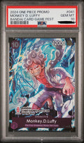 Monkey D. Luffy Promo (Bandai Card Game Fest 2024) PSA10 / P-041