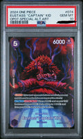 Eustass Captain Kid (OP-07 Special Alt. Art 2024) PSA10 / OP05-074
