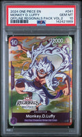 Monkey D. Luffy (Offline Regionals Pack Vol.2 2024) PSA10 / P-041